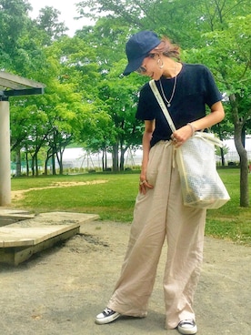 あろまんØさん(レディース・160cm)の春コーディネート