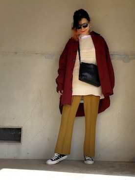 あろまんØさん（レディース・160cm）の春コーディネート