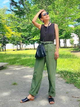 あろまんØさん（レディース・160cm）の夏コーディネート