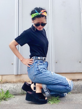 あろまんØさん（レディース・160cm）の夏コーディネート