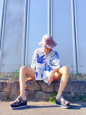 あろまんØさん(レディース・160cm)の夏コーディネート