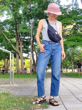 あろまんØさん(レディース・160cm)の夏コーディネート