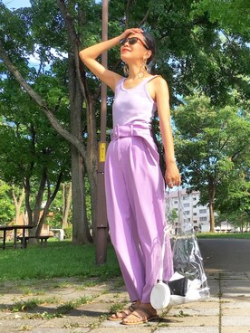 あろまんØさん（レディース・160cm）の夏コーディネート