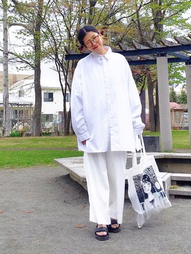 あろまんØさん（レディース・160cm）の春コーディネート