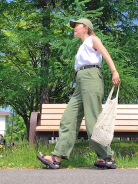 あろまんØさん（レディース・160cm）の夏コーディネート