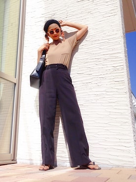 あろまんØさん(レディース・160cm)の夏コーディネート