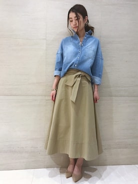 「チノ」｜zonoさん（レディース・166cm）の冬コーディネート