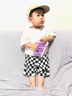 MIOさん(キッズ・80cm)の夏コーディネート