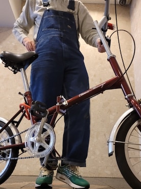 「NIKE（ナイキ）のアイテム（スニーカー、グリーン系）」を使った、shunさん（メンズ・173cm）の春コーディネート