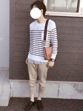 りょーすけさん（メンズ・178cm）の春コーディネート