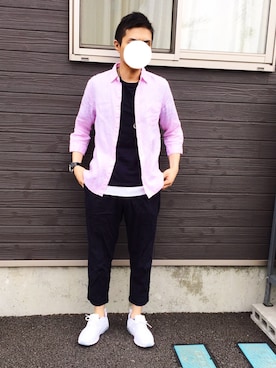 りょーすけさん（メンズ・178cm）の春コーディネート