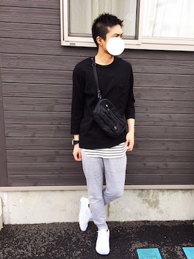 りょーすけさん（メンズ・178cm）の春コーディネート