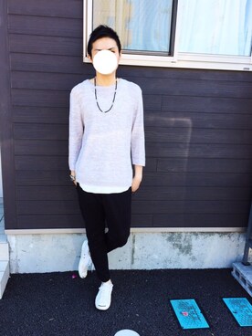 りょーすけさん（メンズ・178cm）の春コーディネート