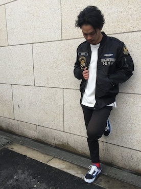 正さん（メンズ・170cm）の春コーディネート