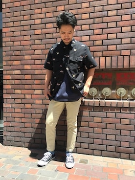 正さん（メンズ・170cm）の夏コーディネート