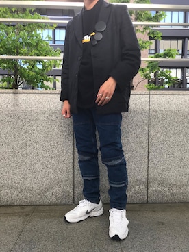 「ADER error（アーダーエラー）のアイテム」を使った、ロングさん（メンズ・182cm）の夏コーディネート
