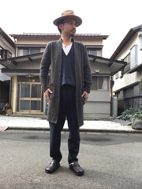 ザキオさん(メンズ・173cm)の春コーディネート