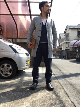 ザキオさん（メンズ・173cm）の春コーディネート