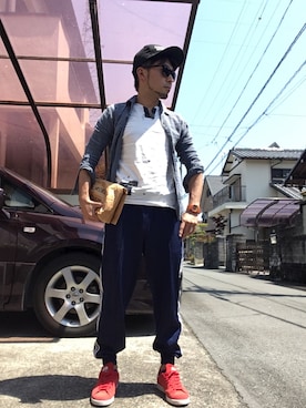 ザキオさん(メンズ・173cm)の春コーディネート