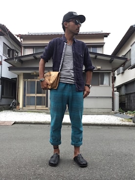 ザキオさん(メンズ・173cm)の春コーディネート