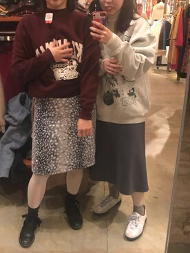 「mintdesigns（ミントデザインズ）のアイテム（シューズ）」を使った、HIMARIさん（レディース・151cm）の春コーディネート