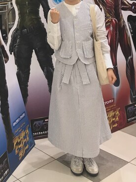 「mintdesigns（ミントデザインズ）のアイテム（シューズ）」を使った、HIMARIさん（レディース・151cm）の春コーディネート