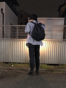 「tricot COMME des GARCONS（トリココムデギャルソン）のアイテム」を使った、aoyagiさん（メンズ・173cm）の春コーディネート