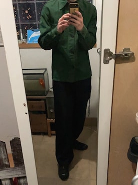 「LEMAIRE（ルメール）のアイテム（ジャケット/アウター）」を使った、aoyagiさん（メンズ・173cm）の春コーディネート