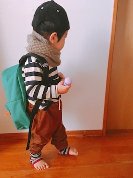 harupekoさん(キッズ・90cm)の冬コーディネート