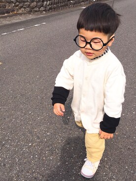 harupekoさん（キッズ・90cm）の冬コーディネート