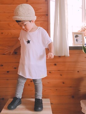 harupekoさん（キッズ・90cm）の春コーディネート