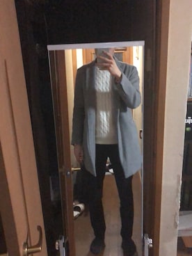 247さん（メンズ・180cm）の冬コーディネート