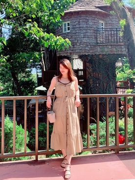 「RABEANCO（ラビアンコ）のアイテム」を使った、Kaoriさん（レディース・167cm）の秋コーディネート