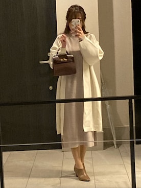 ワンピースを使った 寒い日 のコーディネート一覧 Wear