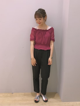 ぐちょめさん（レディース・157cm）の夏コーディネート