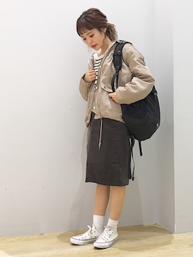 ぐちょめさん（レディース・157cm）の冬コーディネート