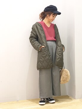 ぐちょめさん（レディース・157cm）の冬コーディネート