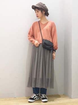 ぐちょめさん（レディース・157cm）の冬コーディネート