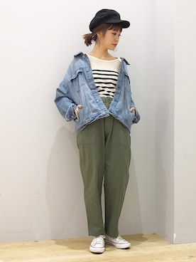 「プチプチ」｜ぐちょめさん（レディース・157cm）の冬コーディネート