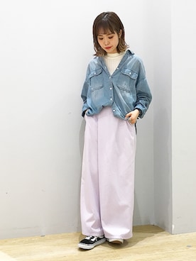 ぐちょめさん(レディース・157cm)の春コーディネート