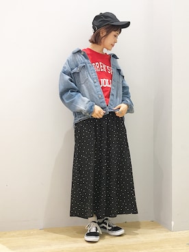 ぐちょめさん(レディース・157cm)の春コーディネート