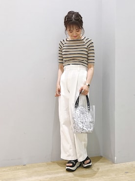 「teva」｜ぐちょめさん（レディース・157cm）の春コーディネート