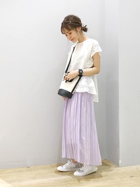 ぐちょめさん（レディース・157cm）の春コーディネート