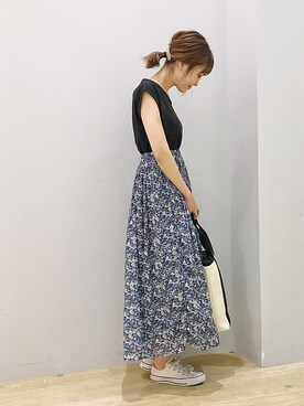 ぐちょめさん（レディース・157cm）の夏コーディネート