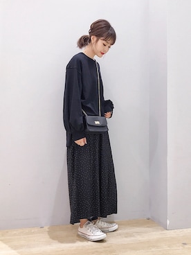 「ドットパンツ」｜ぐちょめさん（レディース・157cm）の夏コーディネート