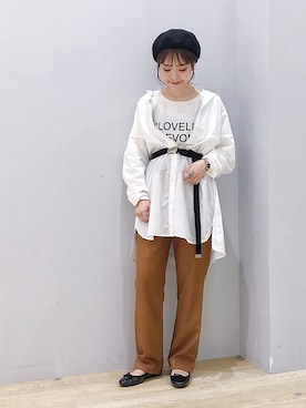 ぐちょめさん（レディース・157cm）の秋コーディネート