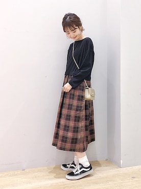 ぐちょめさん（レディース・157cm）の秋コーディネート