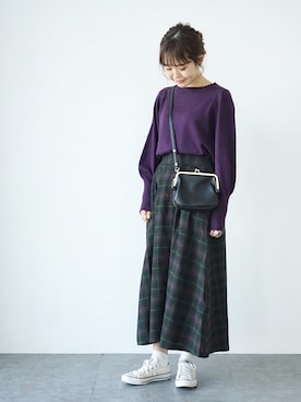 ぐちょめさん（レディース・157cm）の冬コーディネート