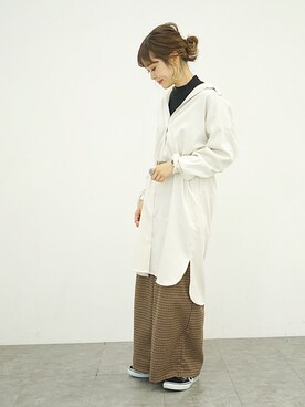 「SEVENDAYS=SUNDAY（セブンデイズサンデイ）のアイテム（ワンピース/ドレス）」を使った、ぐちょめさん（レディース・157cm）の冬コーディネート
