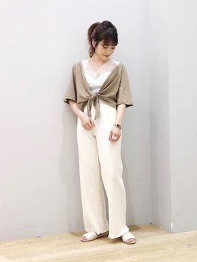 ぐちょめさん（レディース・157cm）の夏コーディネート